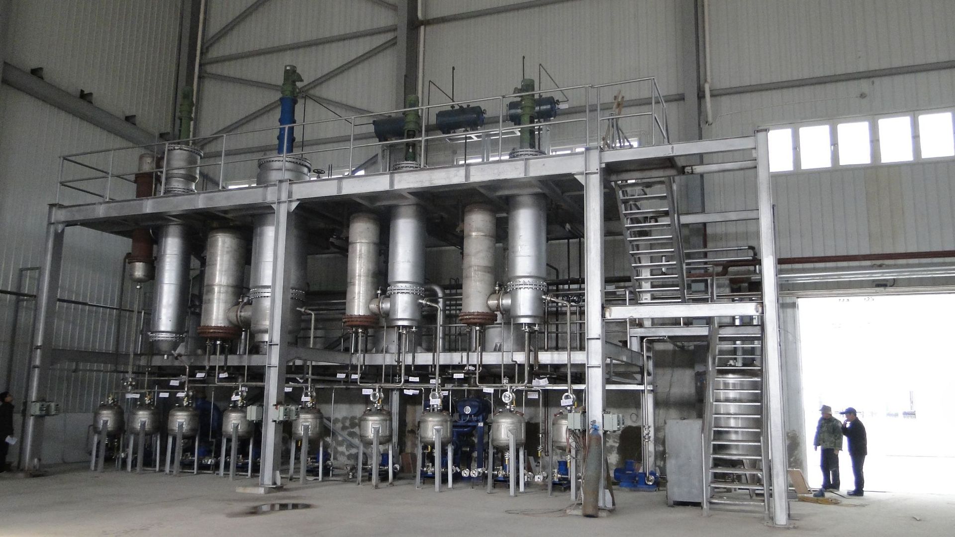 分子蒸馏设备不锈钢分子蒸馏短程分子蒸馏器薄膜蒸馏系统