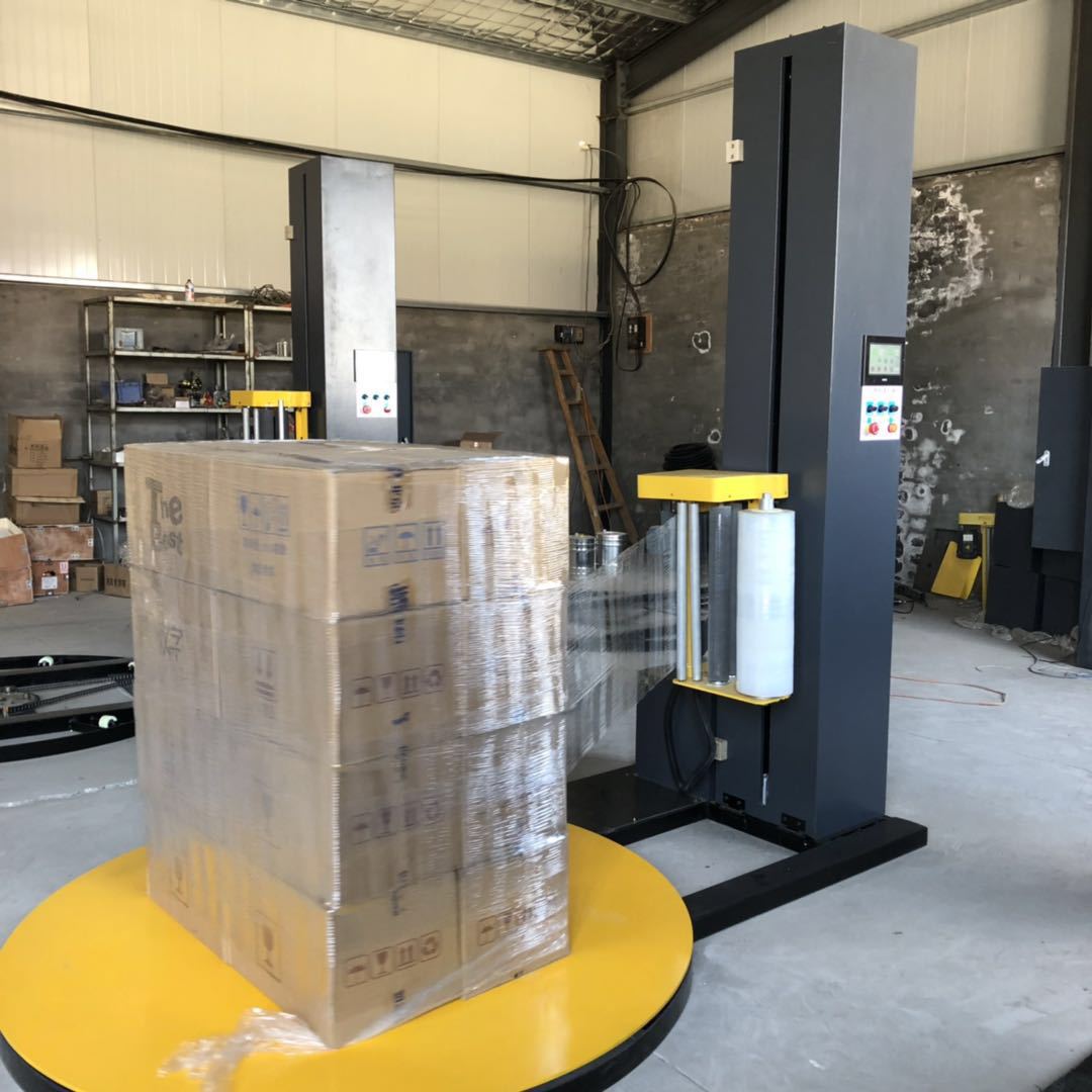 裹包机械 薄膜托盘缠绕机 拉伸膜缠绕机全自动打包机 缠绕机