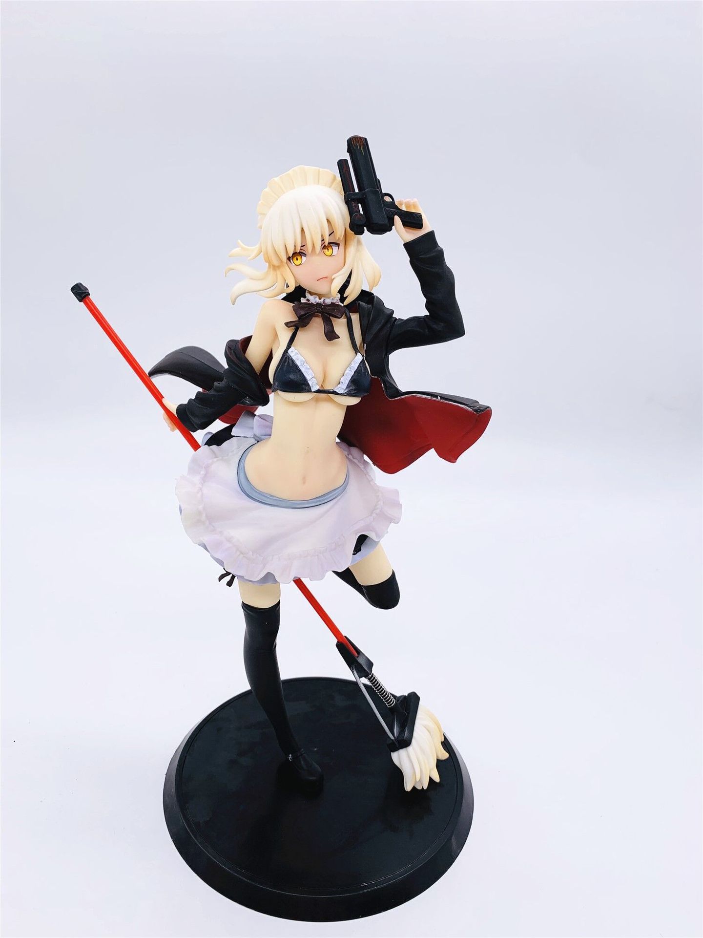 fate saber塞巴 阿尔托莉雅 呆毛王 泳装.ver fgo 手办批发