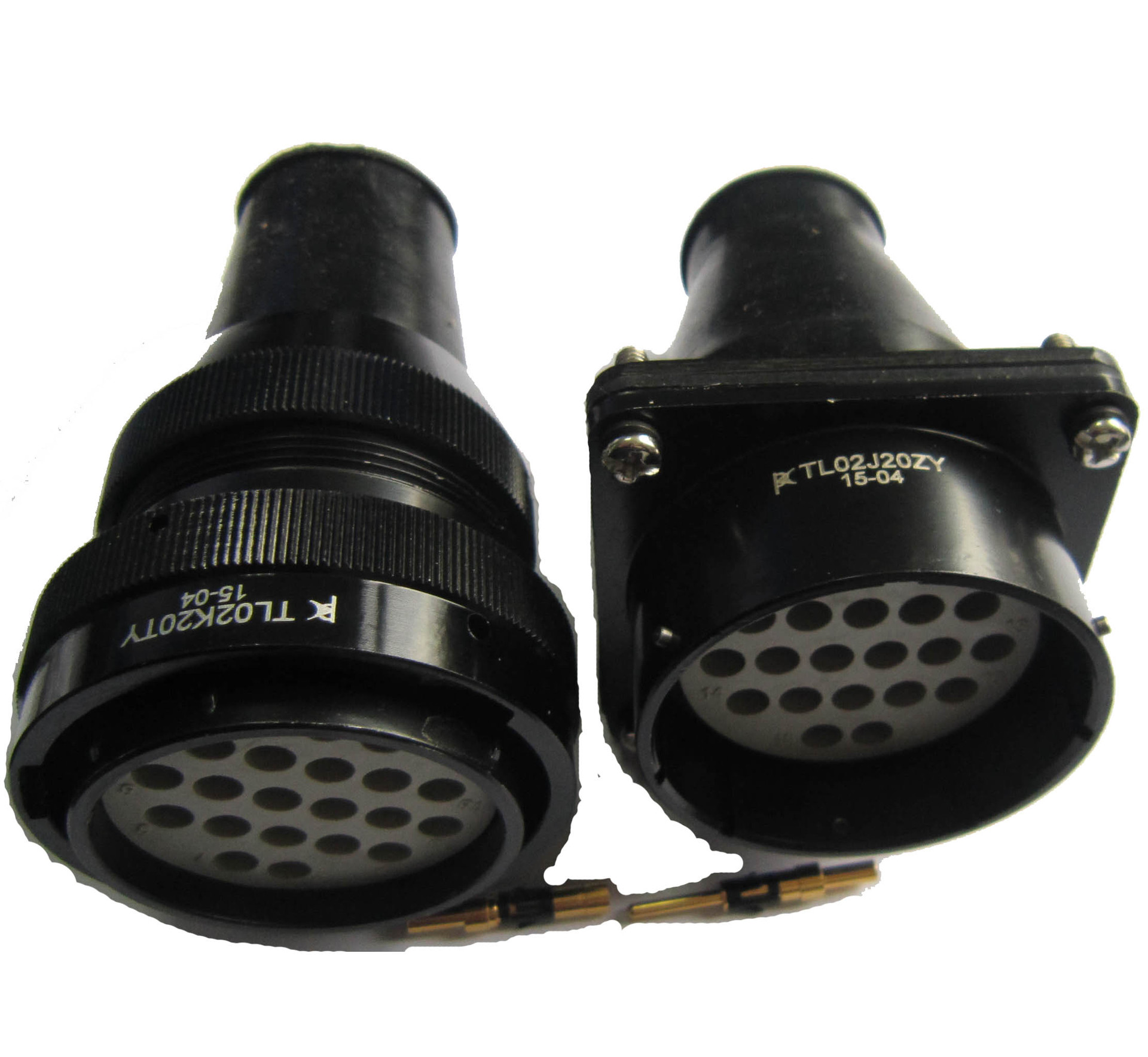 tl02-20芯铁路机车圆形电连接器,tl系列铁路机车用航空插头