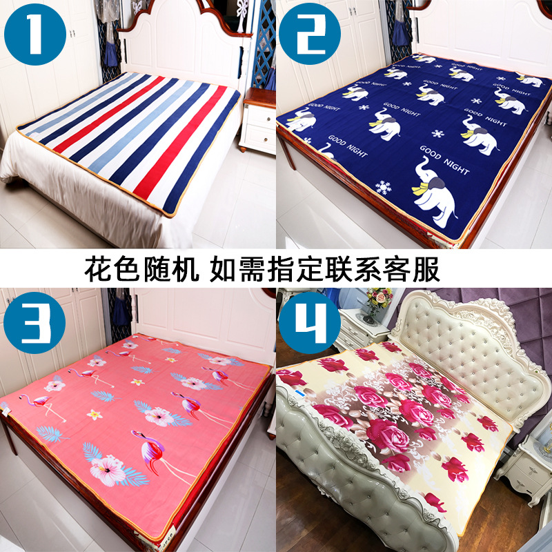 Electric Blanket Wholesale Double Double-Controlled Temperature Control Student Single Small Electric Heating Blanket Household Cross-Border Delivery and Tide Removal Electric Blanket