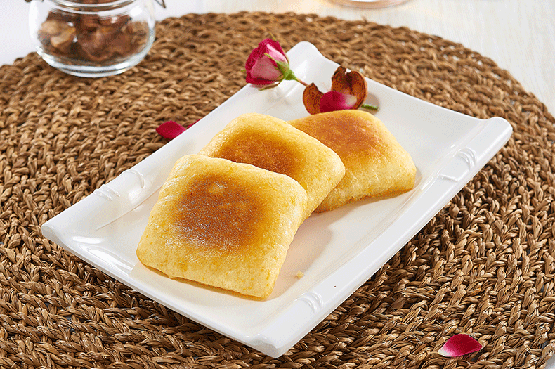 祥口福玉米粗粮煎饼12个玉米饼杂粮饼粗粮早餐早茶点心速冻品批发