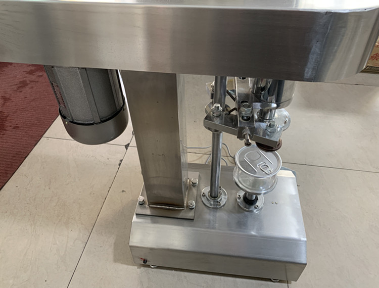 全自动易拉罐封口机商用小型塑料瓶饮料食品零食罐头包装罐封罐机