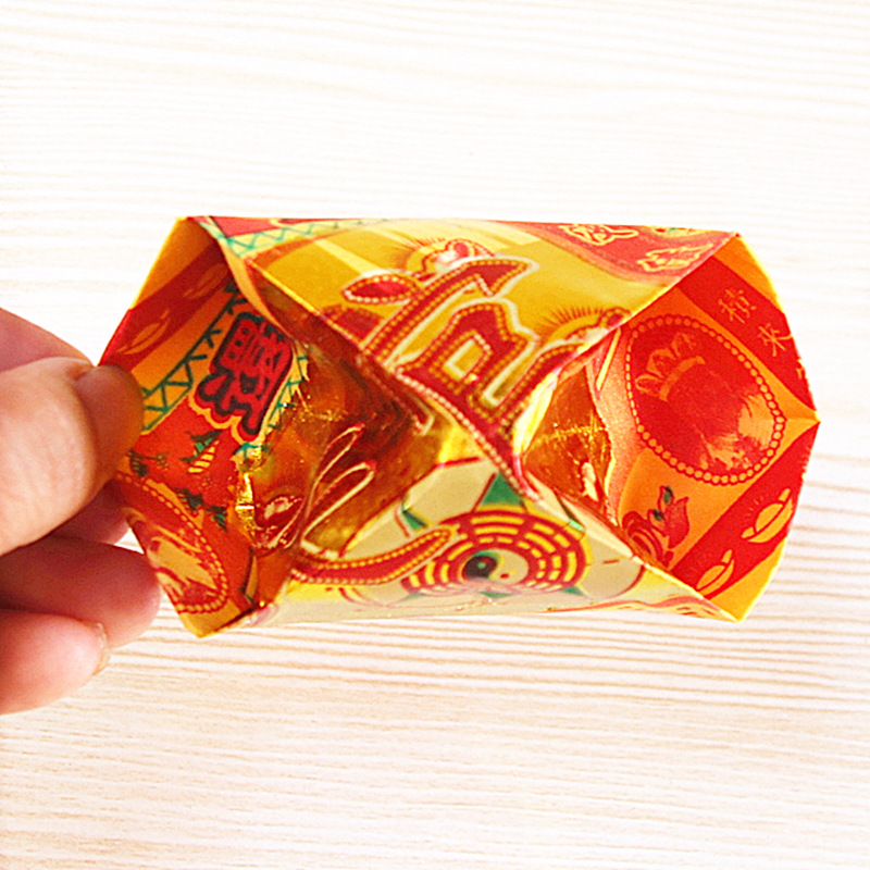 包邮手工折叠半成品还债狗头金1包40个黄纸烧纸烫金纸厂家直销用