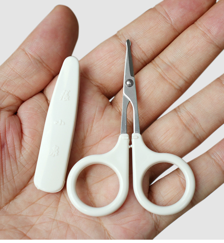 张小泉鼻毛剪刀男士用鼻孔剃剪鼻毛清理器圆头小剪子手动修剪器男