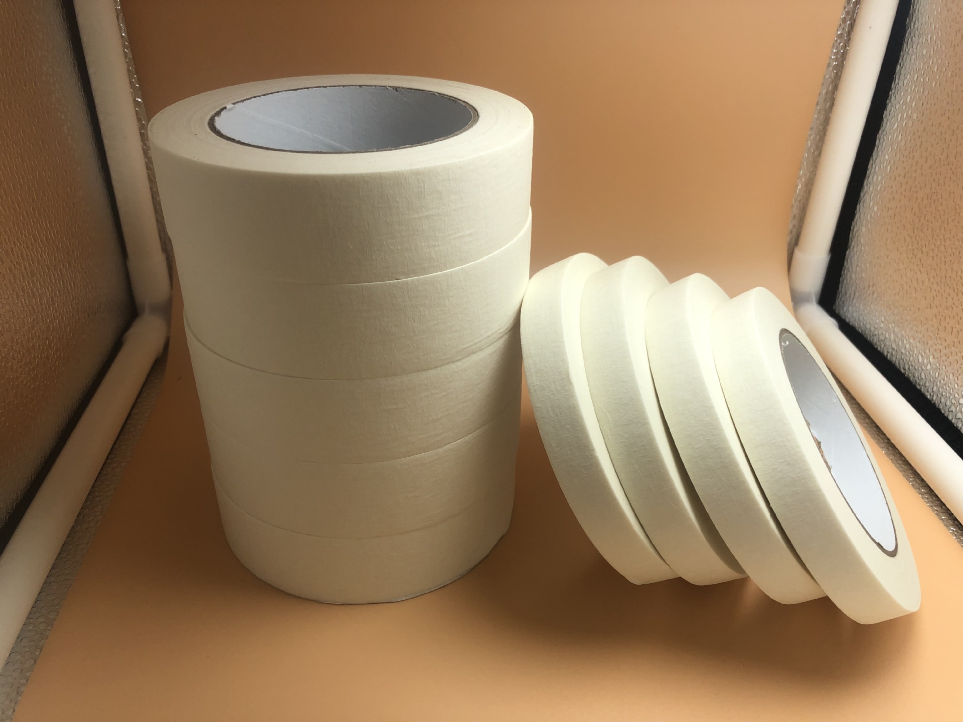 美纹纸 胶带纸胶带装修装潢美纹胶纸喷漆可手撕单面胶批发赠品