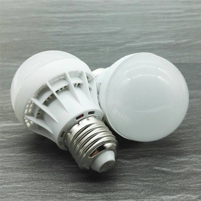 led灯泡 led节能灯球泡灯e27通用螺口3w5w7瓦家装建材照明灯批发