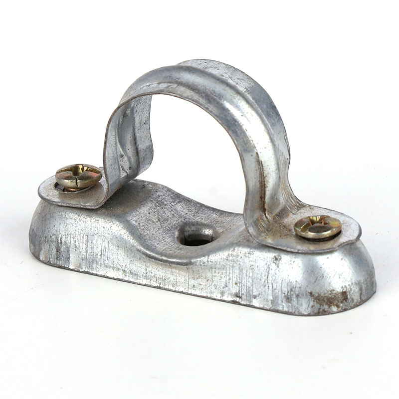 厂家直销镀锌马鞍卡kbg 管卡管夹 线管配件元宝卡龙骨卡离墙码