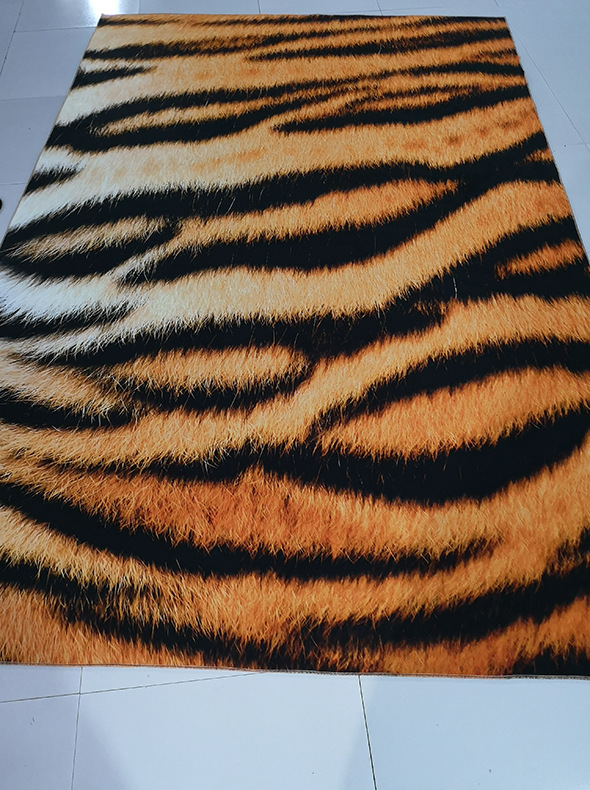 新品动物皮毛孔雀羽客厅卧室地毯 跨境carpet 3d fur rug家居地毯