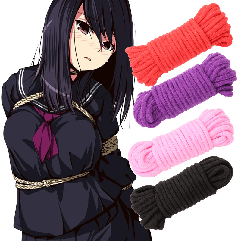 情趣束缚绳子5-10米棉绳捆绑绳艺20m 成人性用品女调情用具另类