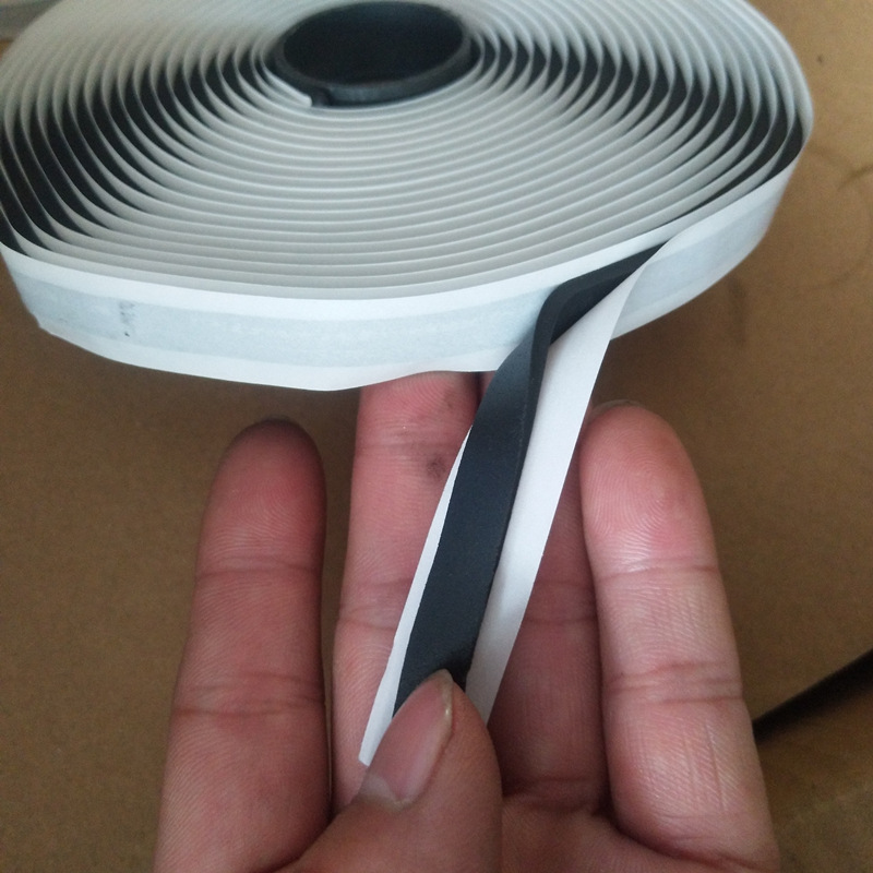 厂家批发8501密封胶条 空调烟道法兰黑色9501阻燃密封胶带