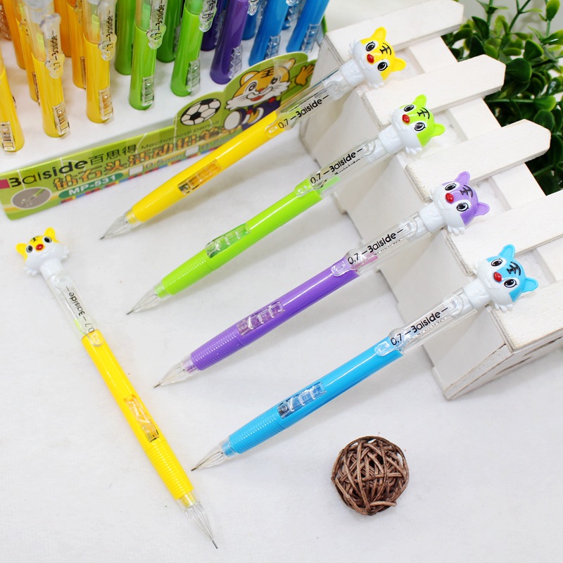 百思得531钻石头活动铅笔自动笔0.7 0.5mm免削铅笔学生写字笔