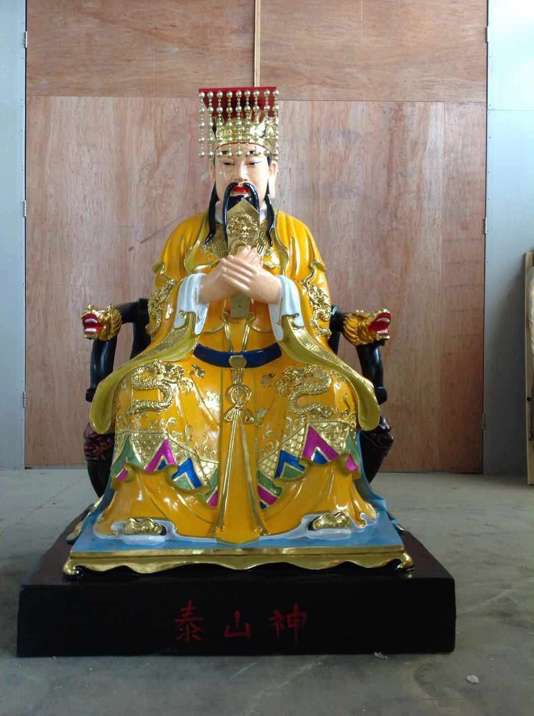 桥神神像 路神 车神 城隍爷神像树脂·铜雕彩绘贴金佛像