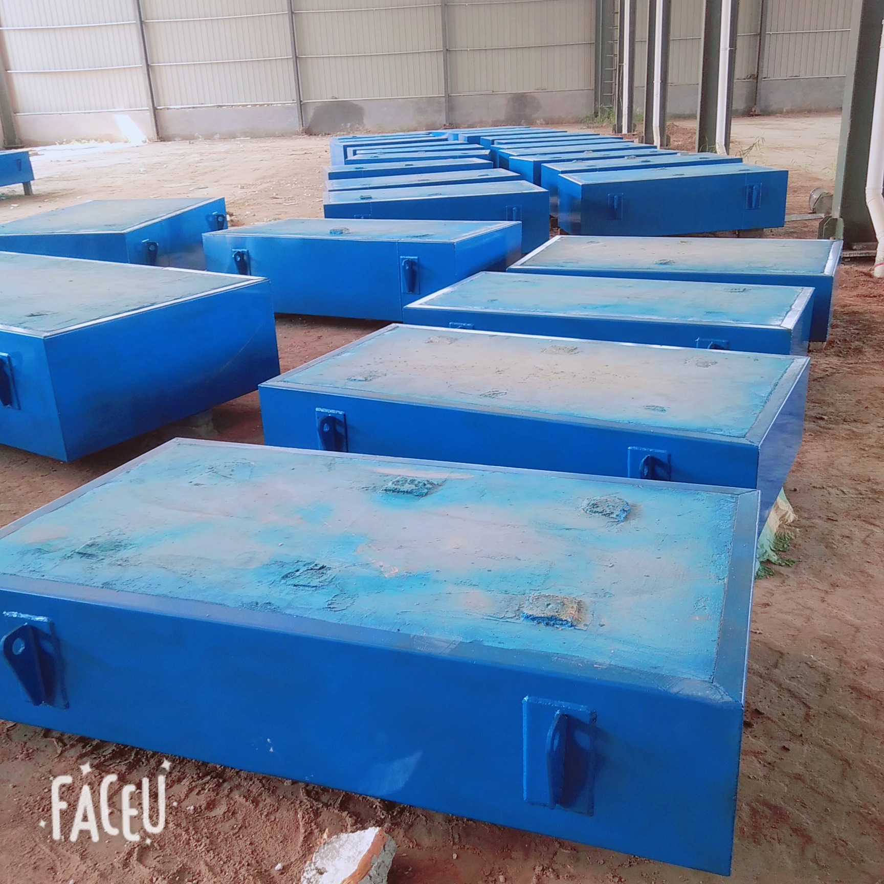 汉威批发水泵减震台座风机空调钢架焊接减震台座定做设备减振台座