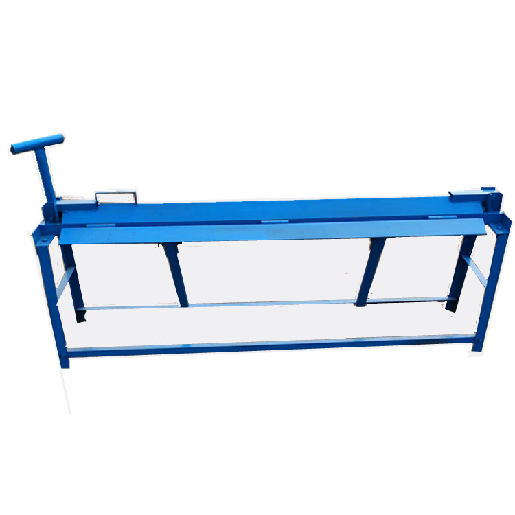 手动铁皮折弯机烟筒折边机小型铝板折角机90度直角翻压边机咬口机