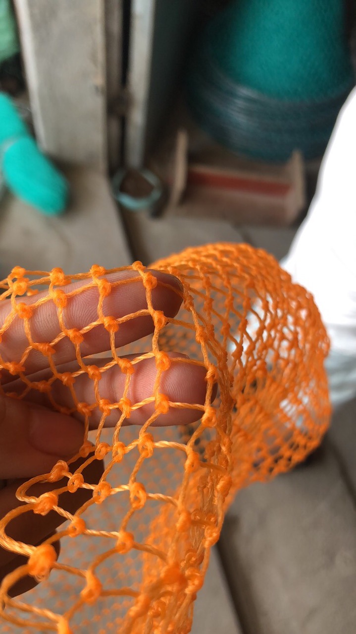 9股线新料纯手工编织加密网兜抄网用品捞网抄网兜