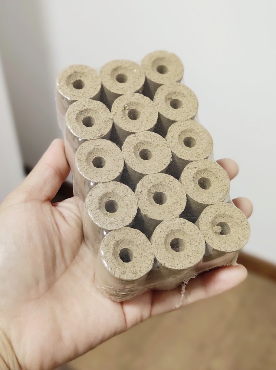 无极玄灸器专用艾柱 肚脐灸紫砂陶瓷阴阳罐艾灸柱 加粗有孔艾绒柱