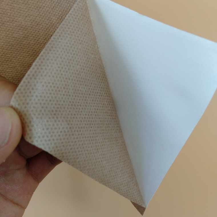 批发大宽胶布医用透气无纺布 膏药贴布 肤色平纹水刺布白色胶布