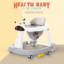 婴儿学步车多功能防o型腿侧翻6-18个月男宝宝手推可坐厂家直销