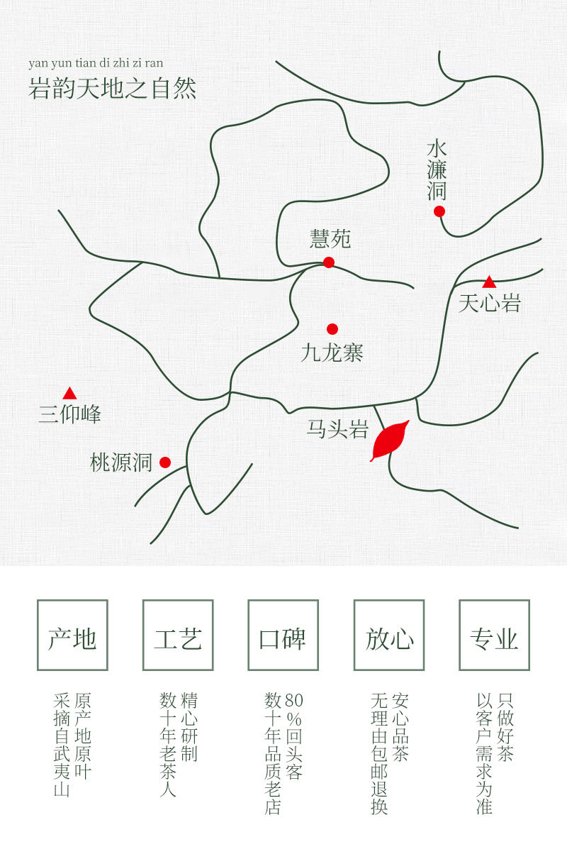 2019新茶武夷岩茶礼盒装大红袍批发乌龙茶正岩产区弥陀岩大红袍