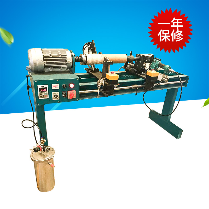 厂家销售猫爬架绕线绳 电动工艺品棉绳绕绳机 带自动涂胶柱子机
