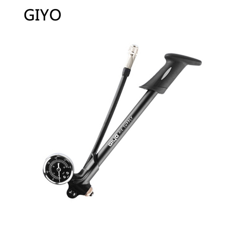 Giyo Bike Tire Pump Mountain Shock Absorber Front Fork High Pressure Portable Inflator Tire Pump GS-02D Bicycle Fixture