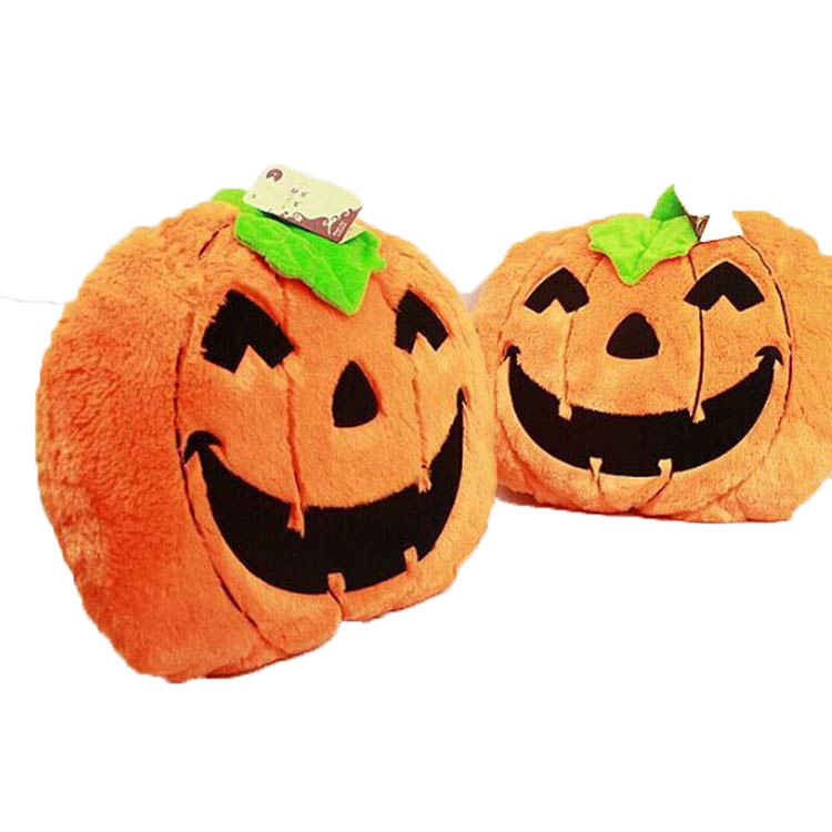 万圣节南瓜公仔玩偶南瓜毛绒玩具靠垫万圣节道具用品活动促销礼品