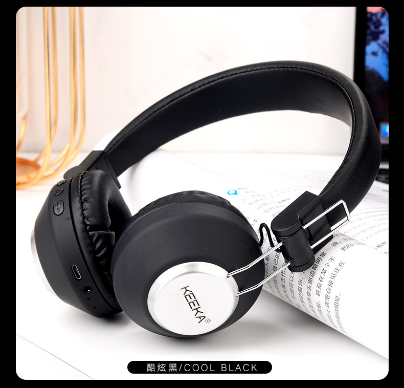 奇卡头戴式耳机蓝牙耳机无线头戴式音乐耳机蓝牙电商跨境头戴耳机