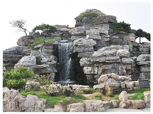 塑石假山假山水景