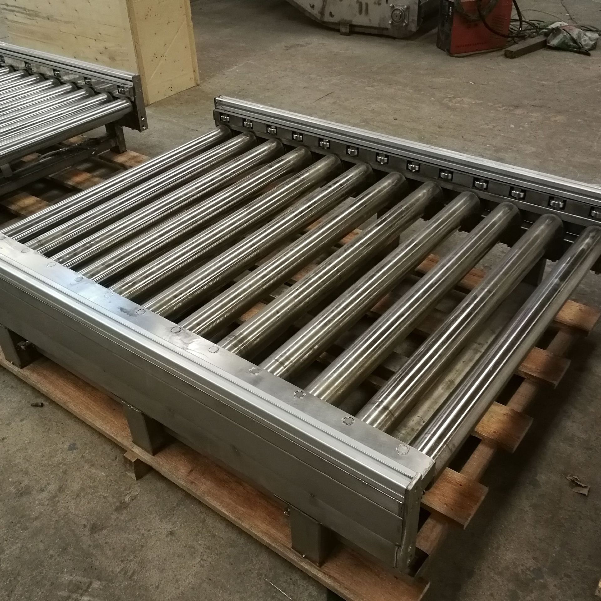 动力滚筒输送机 动力输送机 滚轴输送机 重型不锈钢滚筒输送线