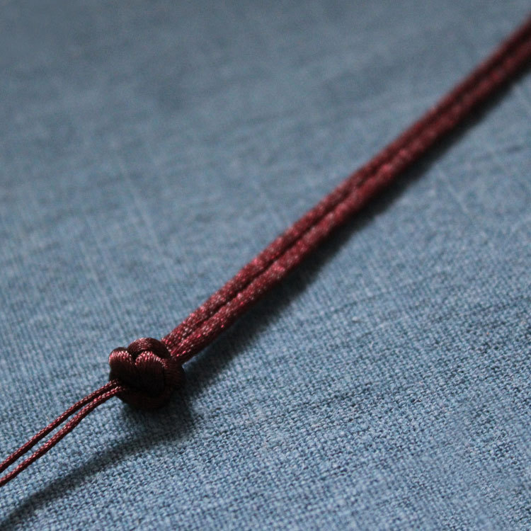 如意结可伸缩挂绳 玉石项链玉线绳子男女款玉坠吊坠挂件绳玉绳子