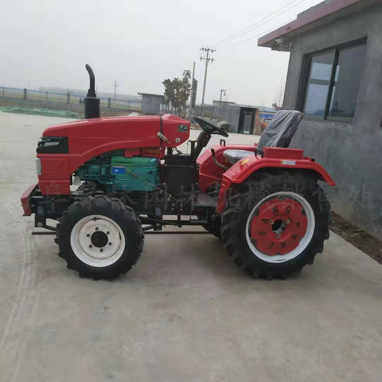 204小型四轮拖拉机 果园四轮开沟机 小型后驱动四轮旋耕机