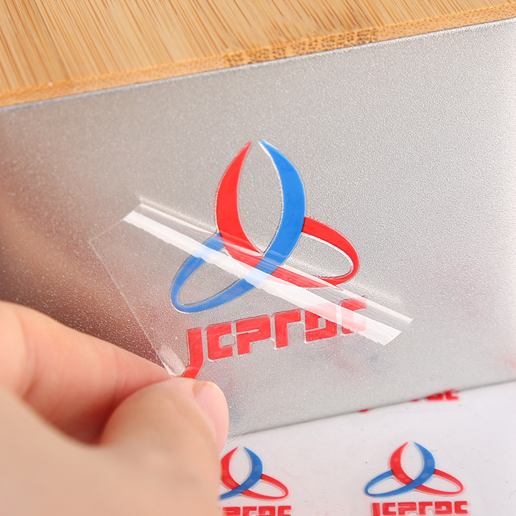 定制包装盒logo印刷宣传 水转印感压贴纸 数码印花贴纸定做