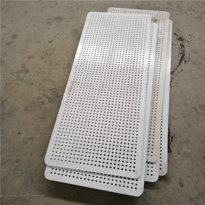 加工定做塑料筛板 聚氨酯高分子尼龙耐磨耐腐蚀异型圆孔板 六角板