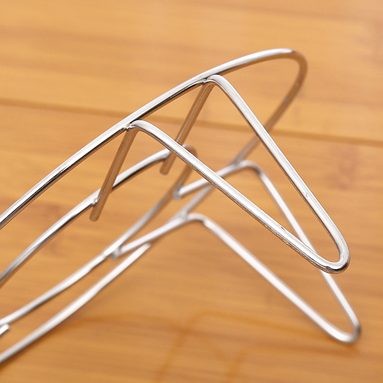 厂家直销多规格美碧皇高脚无磁不锈钢三脚蒸架 高压锅蒸架 支架