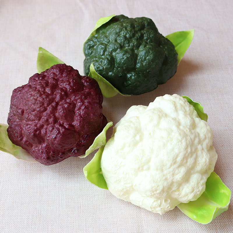 仿真西兰花 高仿真手感蔬菜 pu蔬菜 仿真蔬菜 假蔬菜 花菜 批发