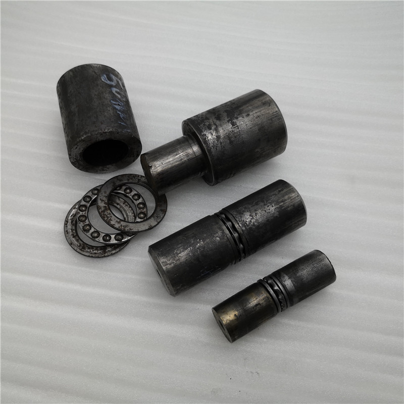 带轴承铁柱铰 圆门轴焊接门轴铁门轴铁圆柱铰链脱卸门轴 铁柱铰