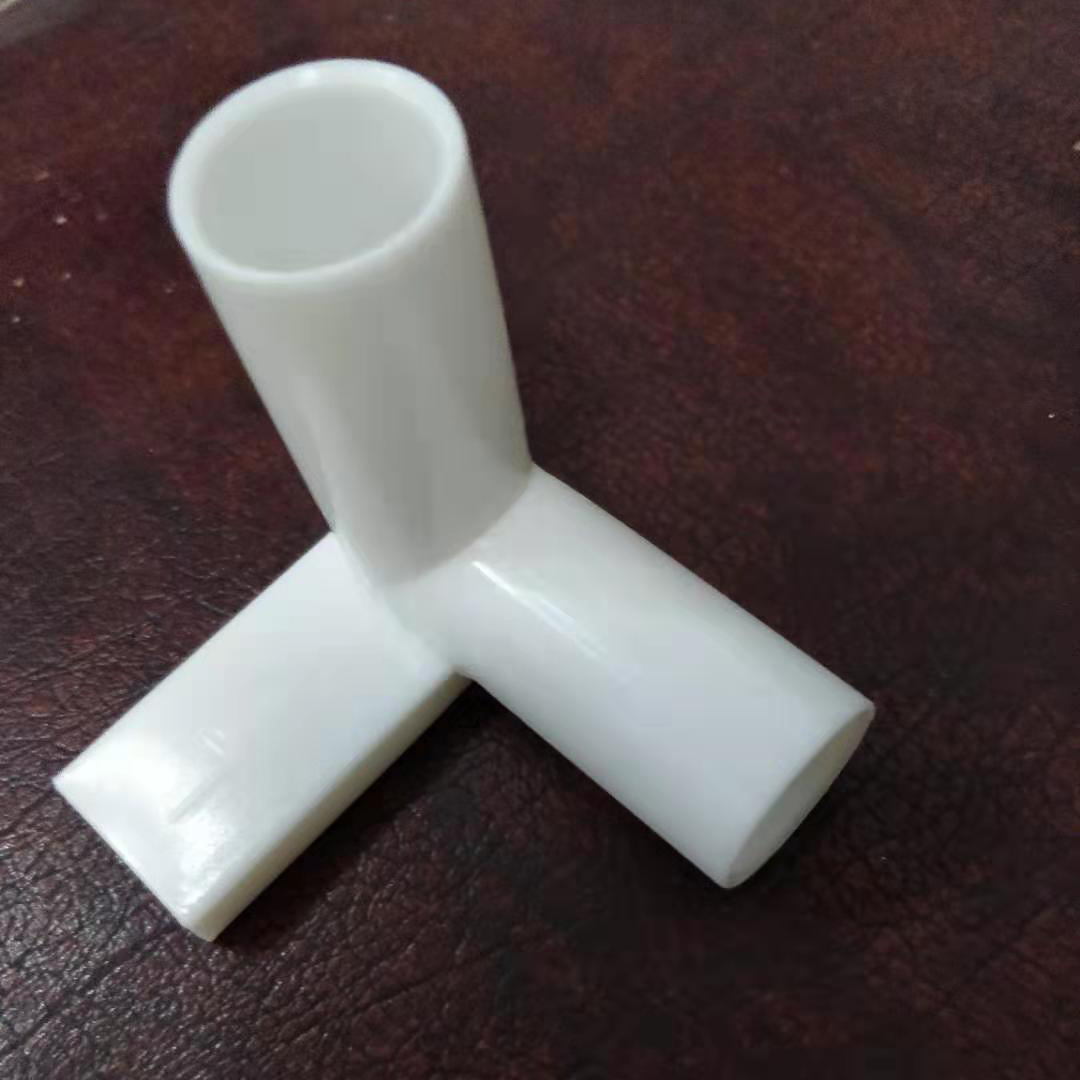 塑料三通接头 19mm三通pe接头 扁头升级塑料帐篷配件