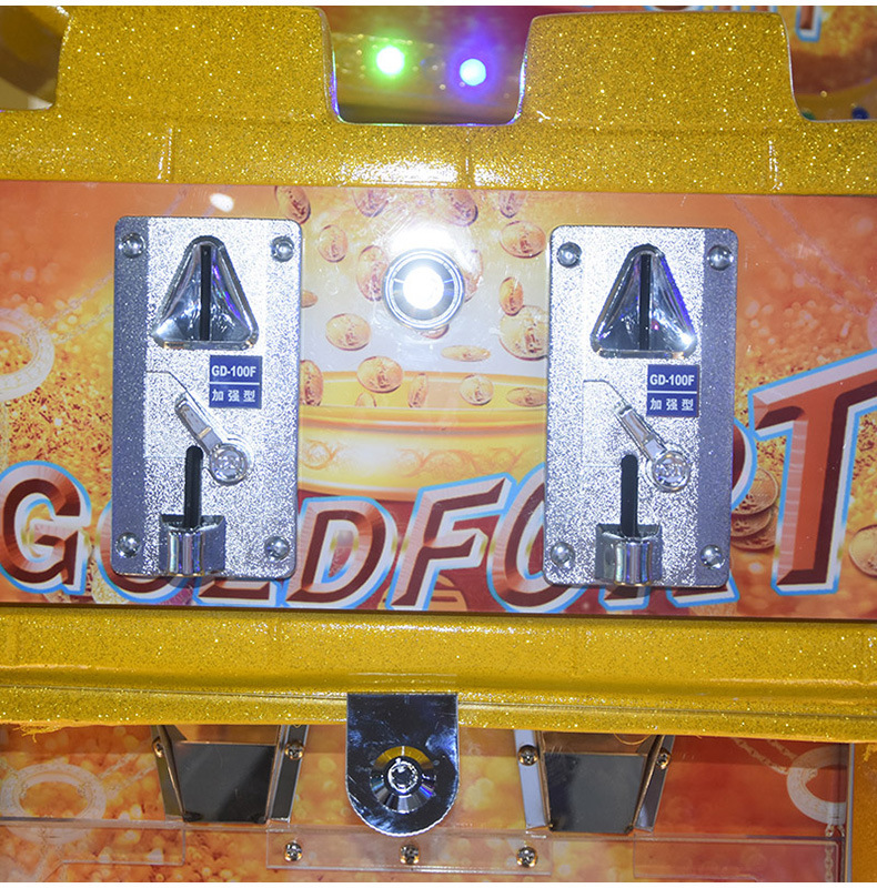 儿童乐园电玩城 大型模拟机 推金币游戏机 黄金推币退彩票礼品机