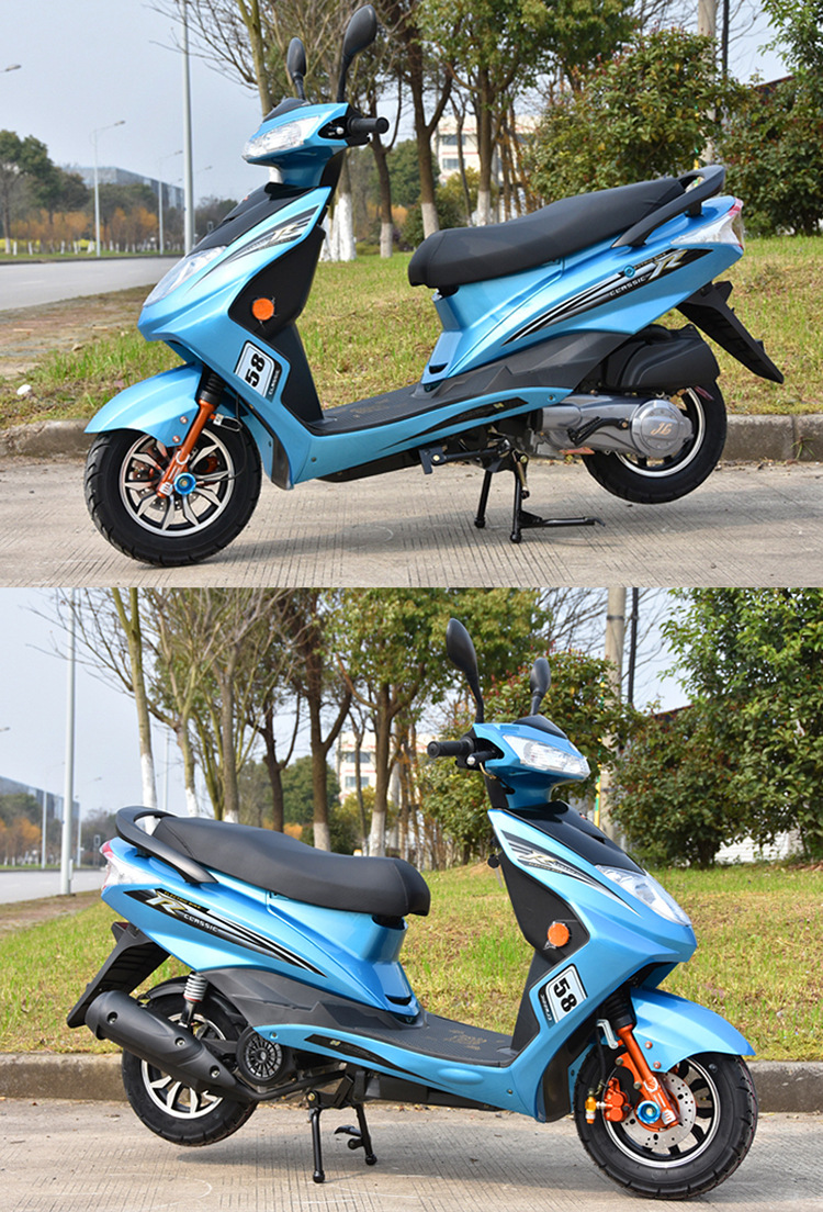 摩托车125踏板摩托车燃油助力车迅鹰款式125cc动力踏板助力国三版