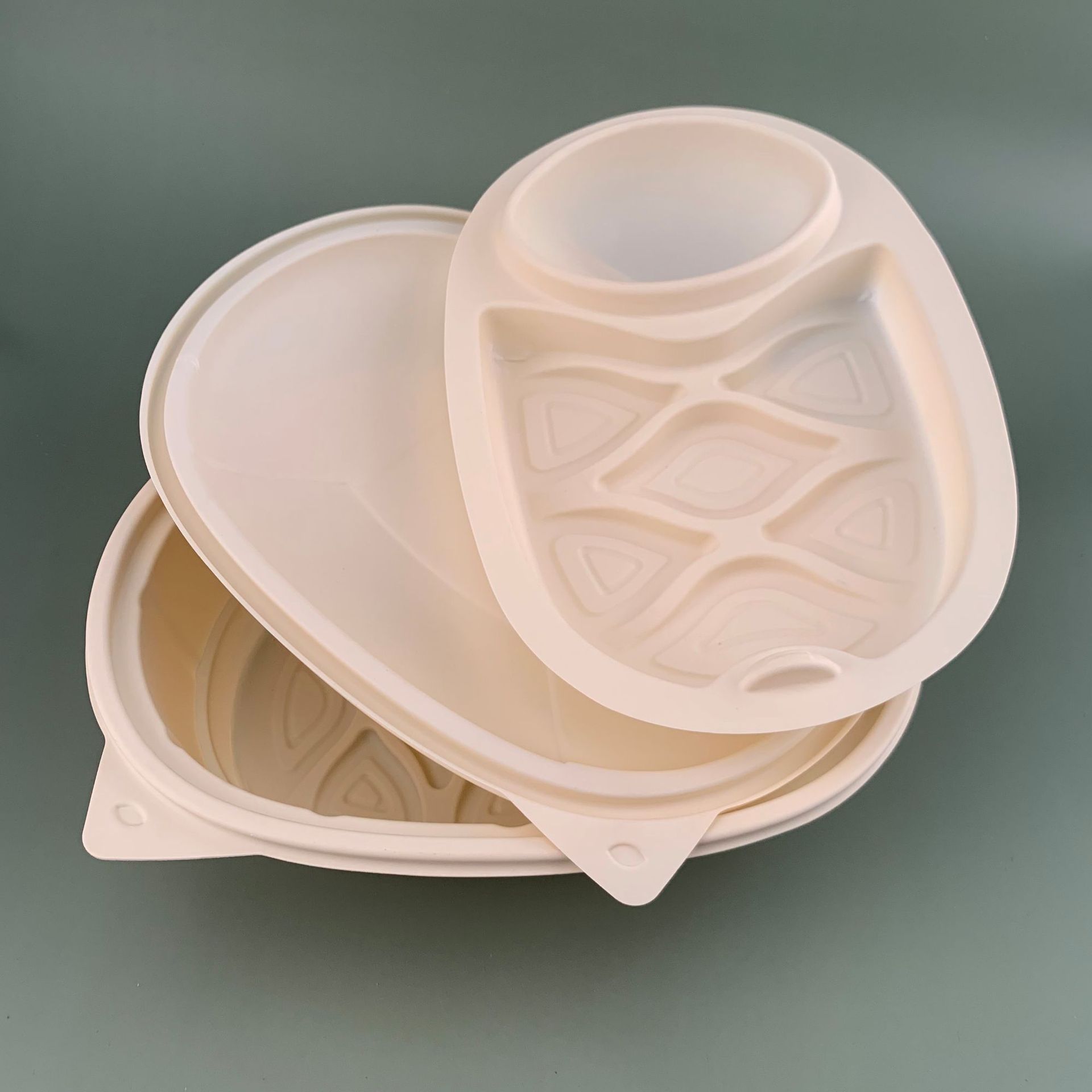 2500ml快餐盒饺子盒餐具碗碗碟批发一次性碗打包盒汤碗一次性餐盒