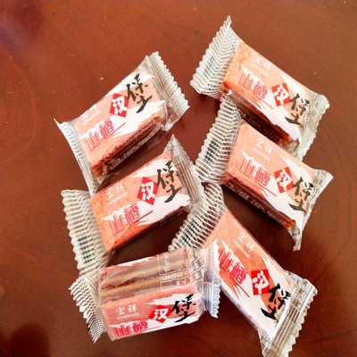 特产宏祥蜜饯类零食 山楂汉堡酥软热卖休闲食品散称糖果丹皮