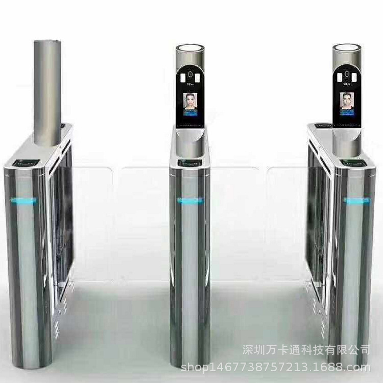 led人员工地门禁小区门禁圆柱动态人脸劳务系统系统人行通道闸机