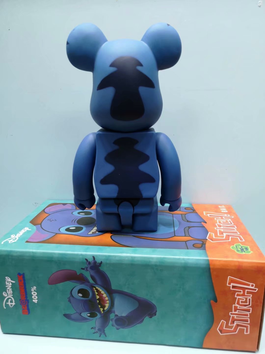 史迪奇暴力熊bearbrick星际宝贝玩具stitch积木熊小怪物公仔手办