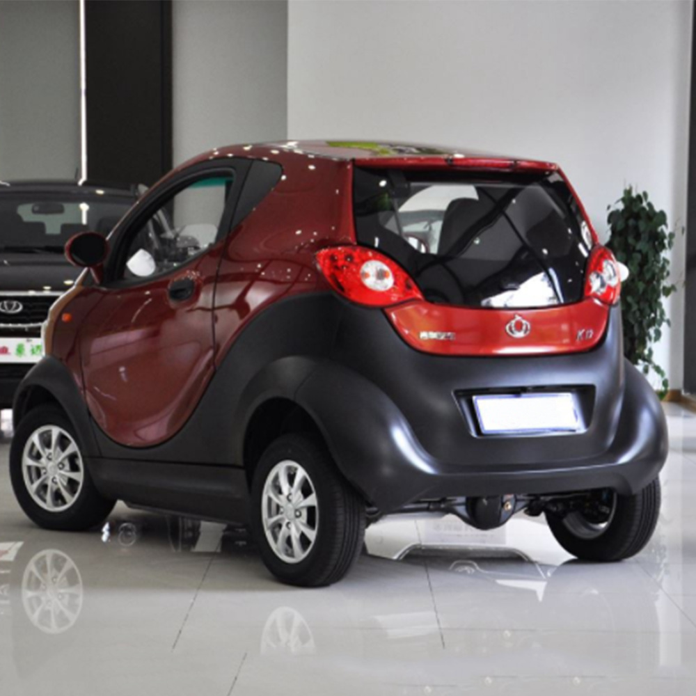 新款新能源全球鹰k12两座三门成人电动车接送孩子