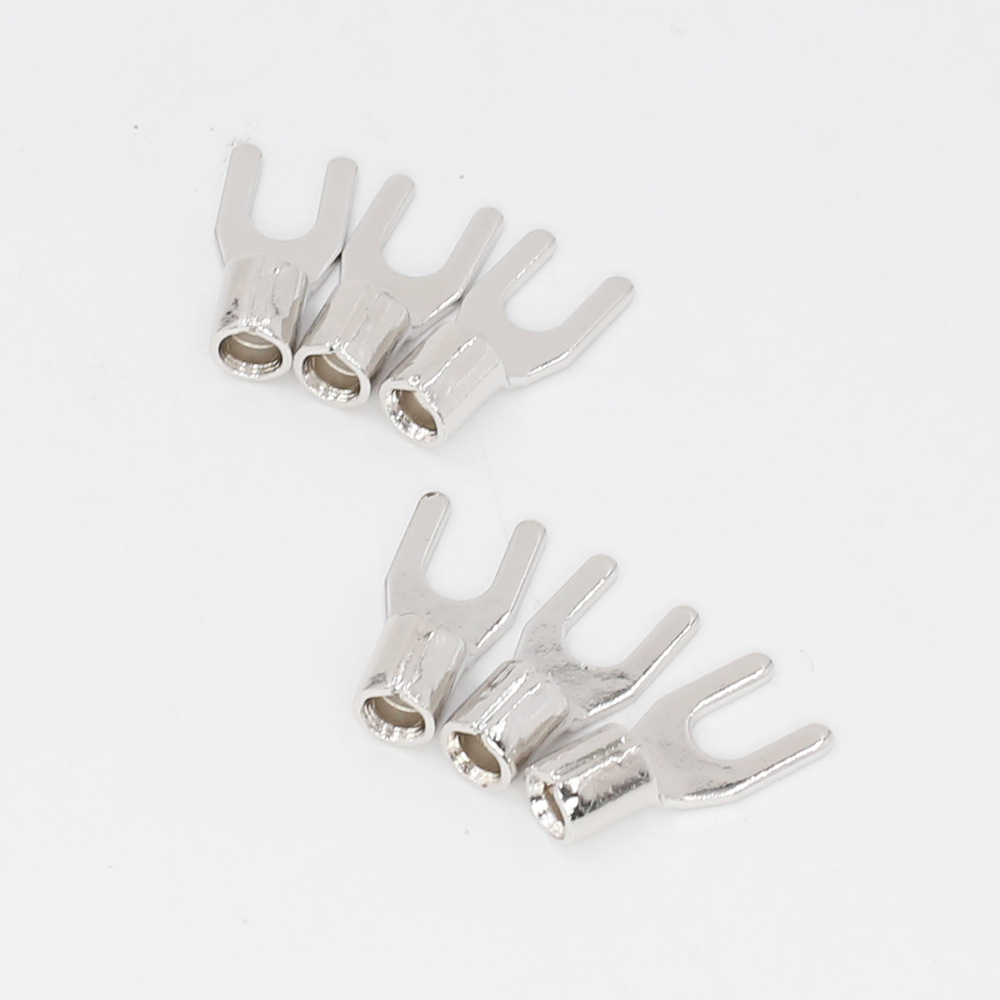 维堡viborg镀铑 hi-end接线y插型端子汽车音响 接线端子 线耳 y叉