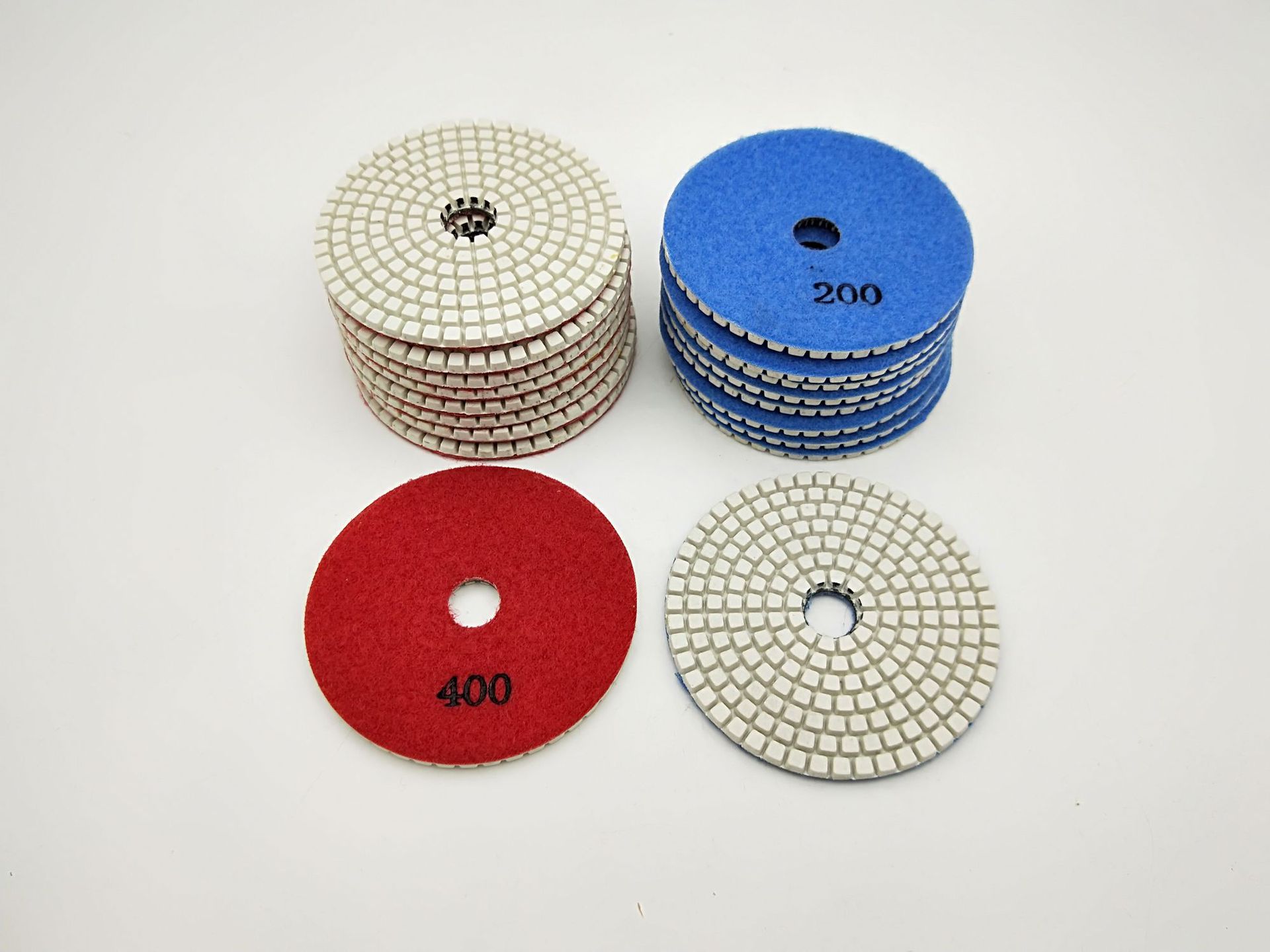 厂家直销批发水磨3寸4寸大理石抛光片石材打磨片翻新片