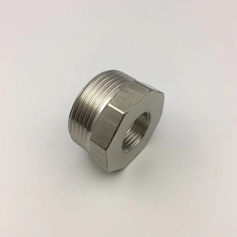 不锈钢补芯 内外丝补心内外牙异径转换接头变径大小头直接3分4分