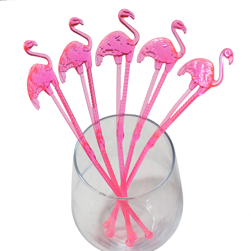 plastic degradable stirring rod milk tea coffee cocktail stick art stick beverage juice stick