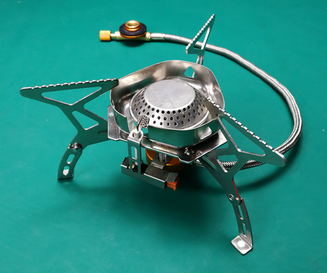 ce认证 登山队 便携式 猛火炉头 分体式户外炉具 野营炉